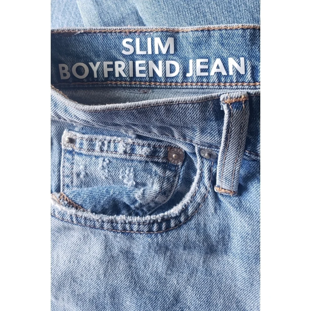 23. J.Crew Slim boyfriend jean in Darcy Bay wash - Picture 7 of 9
